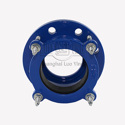 Ductile iron single range flange adapter